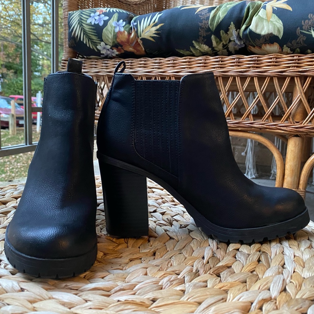 Black Ankle Boots